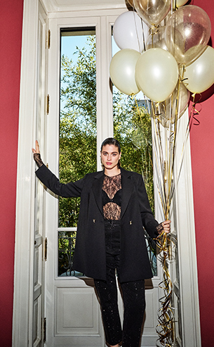 Office Party in full Marina Rinaldi style